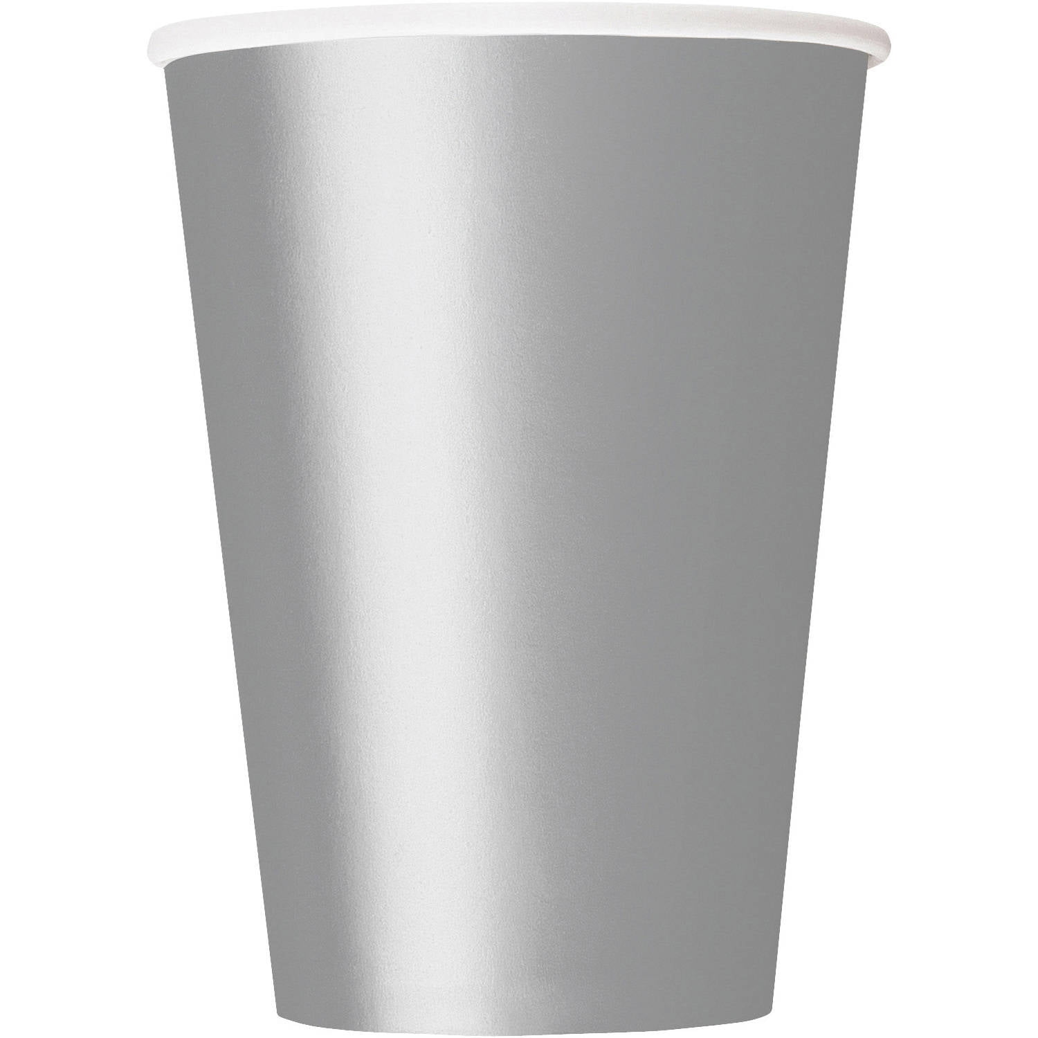 Shimmering Silver 16 oz Plastic Cups