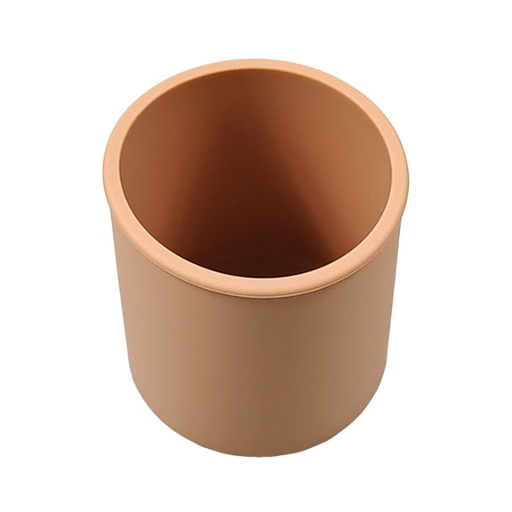 12oz Silicone Baby Training Cup With Weighted Base And Measurement Lines Perfect For Developing Oral Motor Skills And Independent Drinking Orange