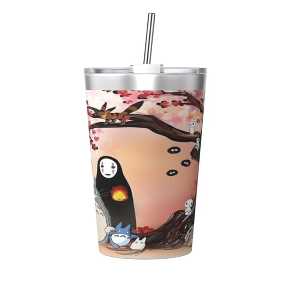 12oz Spirited Awa Stainless Steel Insulated Tumbler Cups with Conical Straw