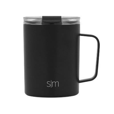 12oz Stainless Steel Scout Mug with Clear Flip Lid