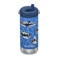 thumbnail image 1 of 12oz TKWide Insulated Water Bottle with Twist Cap - Sharks in Shades, 1 of 7