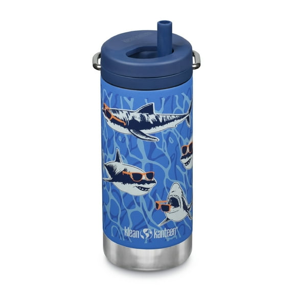 12oz TKWide Insulated Water Bottle with Twist Cap - Sharks in Shades