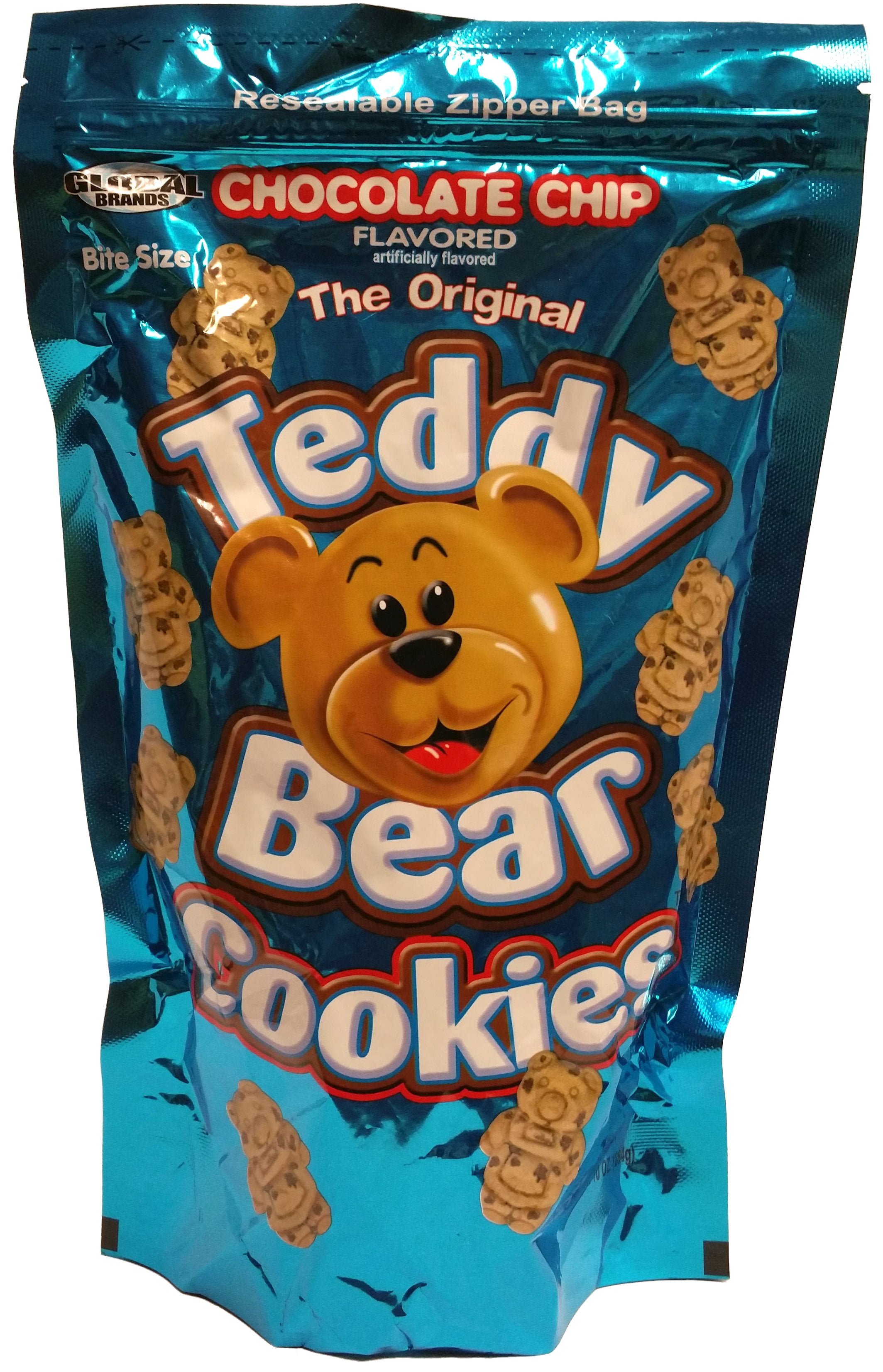 12oz Teddy Bear Cookies Chocolate Chip