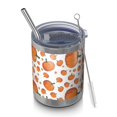 thumbnail image 1 of 12oz Tumblers Pumpkin Pattern Vacuum Insulated Stainless Steel Travel Tumbler Cups Mug with Lid and Straw for Beer,Coffee,Beverages with Cleaning Brush for Cold & Hot Drinks, 1 of 5