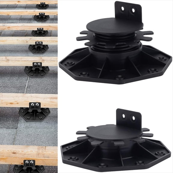 12pack Adjustable Deck Support Pedestal Unilateral keel Slot 30-60 For Floating Platform