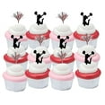 thumbnail image 1 of 12pack Cheerleader Cake / Cupake Decoration Toppers, 1 of 1