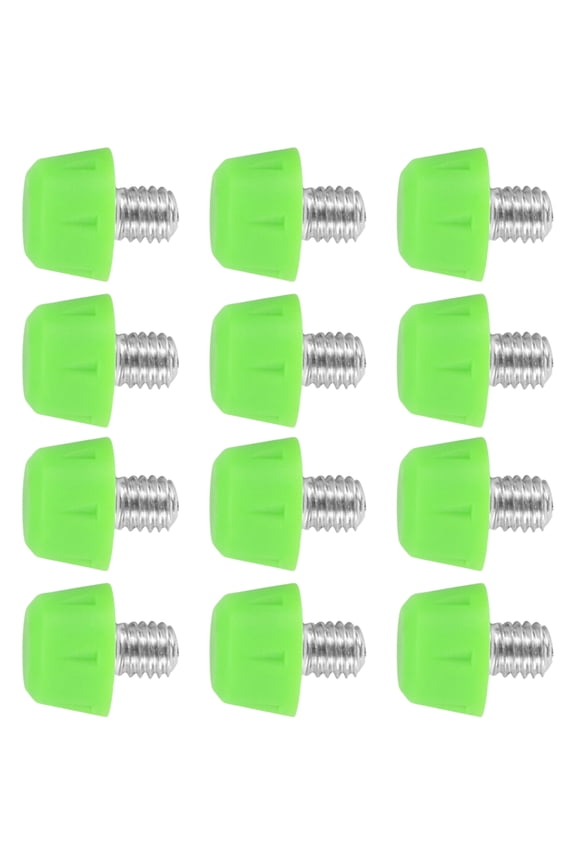 12pack Durability Football Shoe Spikes Professional Football Shoe Studs for Secure Ground Grip and Balance Support