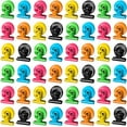 thumbnail image 1 of 12pack Fridge Magnets Refrigerator Magnets Magnetic Clips Heavy Duty Detailed List Display Paper Fasteners on Home& Office& Teaching (Multicolored, 12), 1 of 15