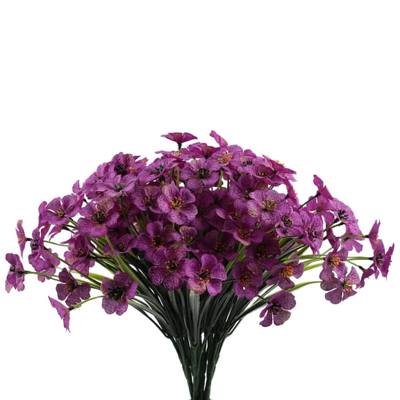 12pc 5 Head Spring Silk Grass Flower for Wedding Home Garden Outdoor Decoration Craft