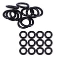 thumbnail image 1 of 12pc 9MM x 2.0mm Rubber Seals Oil Seal O Rings & 10 Pcs Black Rubber Oil Seal O Shaped Rings Seal Washers 16 x 12 x 2 mm, 1 of 10