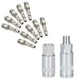 thumbnail image 1 of 12pc Airline Air Line Quick Release Compressor Fittings with 1/4 BSP Attachments, 1 of 3