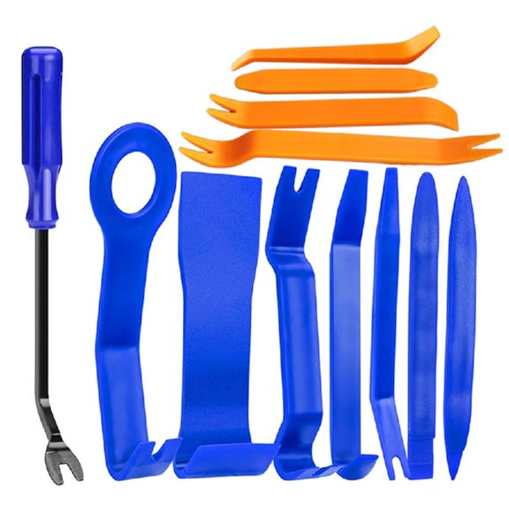 12pc Automotive Detachment Installation Tool Design Suitable For Door Panel & Stereo Removal