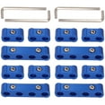 thumbnail image 1 of 12pc Blue Spark Plug Wire Separator Divider 8mm 9mm 10mm For Racing Car, 1 of 1