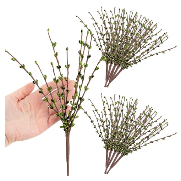 12pc Broccoli Green Pip Berry Sprays - for Fall Floral Work - Factory Direct Craft