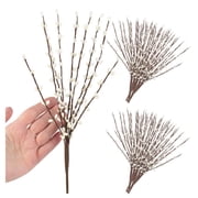 12pc Cream Pip Berry Sprays - for Winter and Wedding Floral Work - Factory Direct Craft
