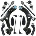 thumbnail image 1 of 12pc Front Lower Control Arm ball Joint Tie Rod Suspension Kit Replacement For 2010-2013 Mazda 3, 1 of 7
