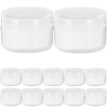 12pc Gemstone Display Box Clear Plastic Container with Sponge