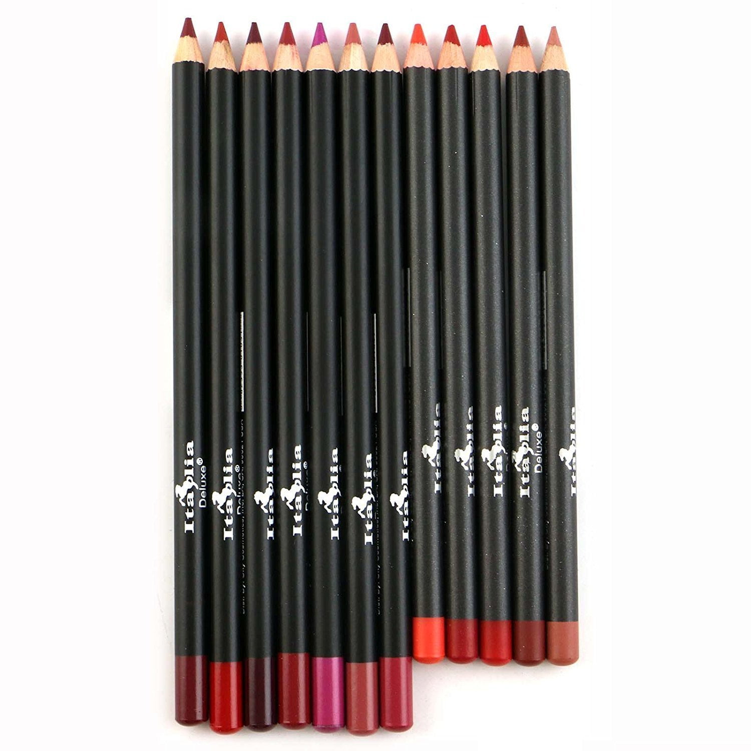 12Pc Italia Deluxe Lip Liner Set: Define Your Pout!