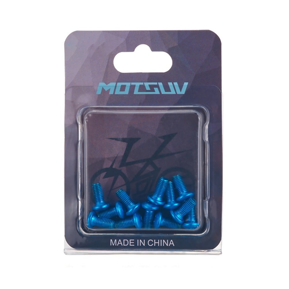 Titanium M8 X 20mm Torx T40 Motorcycle Brake Rotor Bolts - Pack Of 10 For Ducati Models