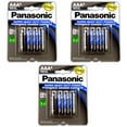thumbnail image 1 of 12pc Panasonic AAA Batteries Super Heavy Duty Power Carbon Zinc Triple A Battery 1.5v, 1 of 5