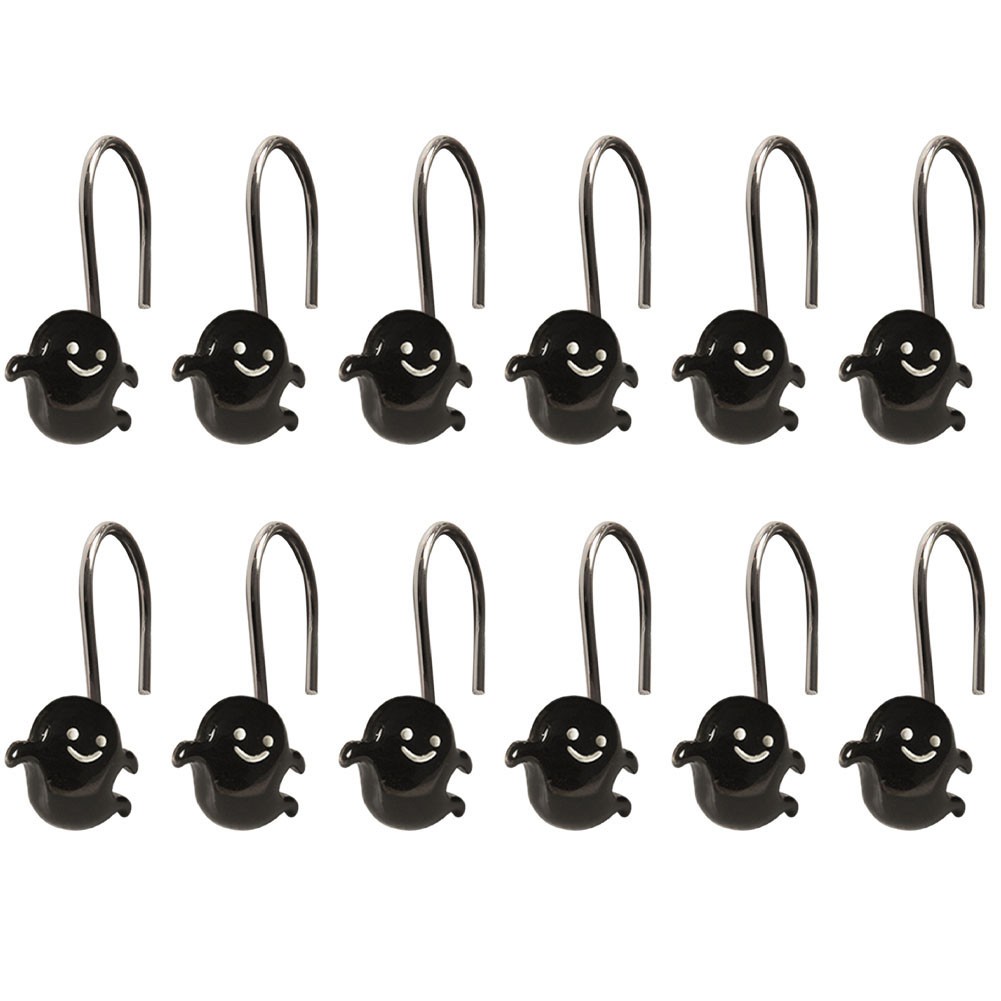 12pc Stainless Steel S Shape Halloween Shower Curtain Hook Kitchen Hook#