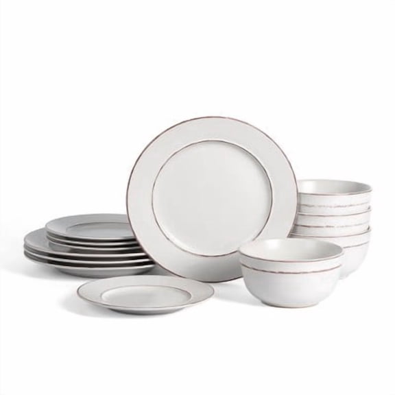 12pc Stoneware Dinnerware Set