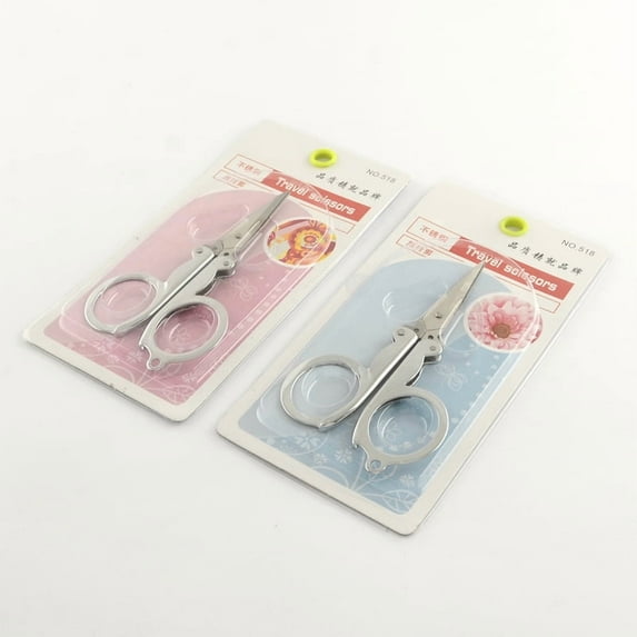 12pc Tarnish Resistant 2CR13 Stainless Steel Scissors Mixed Color 102x58x6mm