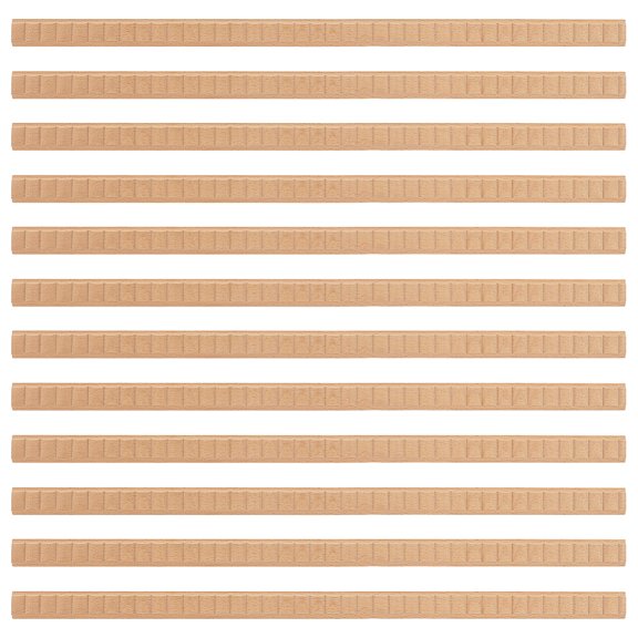 12pc Unfinished 3D Decorative Wood Trim Molding Decorative Wood Moulding Trim
