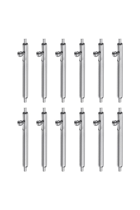 12pcs 16mm Quick Release Spring Bar 1.5mm Diameter Stainless Steel Watch Pins