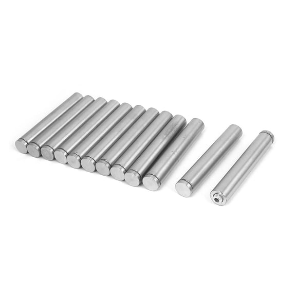 12pcs 19mmx120mm Stainless Steel Advertising Nails Standoff Hardware for Glass