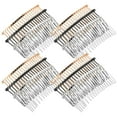 thumbnail image 1 of Fancy Metal Hair Combs with 20 Teeth for Women Assorted Color Durable and Rust Resistant 12pcs, 1 of 6