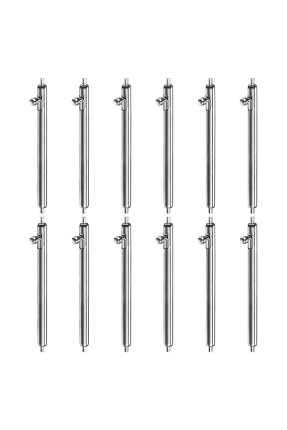 12pcs 23mm Quick Release Spring Bar 1.8mm Diameter Stainless Steel Watch Pins