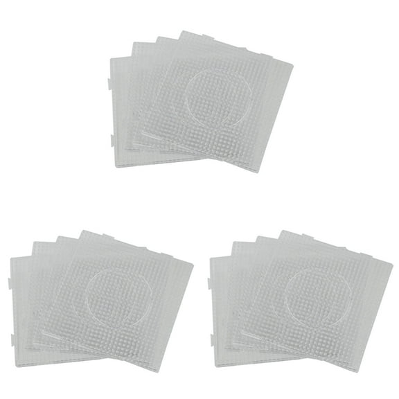 12pcs ABC Clear 145x145mm Square Large Pegboards Board for Fuse Bead