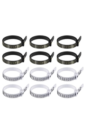 12pcs Sizer Set with American Size Measuring Tools for Accurate Measurement and Daily Use