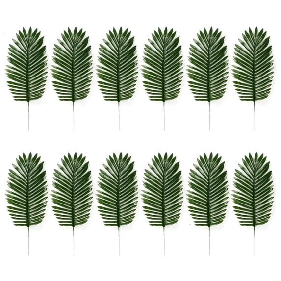 12pcs Artificial Plant Leaves Great For Creating A Vibranted In Homes And Event Venues Decoration