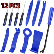 12pcs Auto Trim Removal Tool Set, Plastic Pry Tool Kit, Prying Tool, Car Door Panel Clip Revmoal Tool, Fasteners Remover