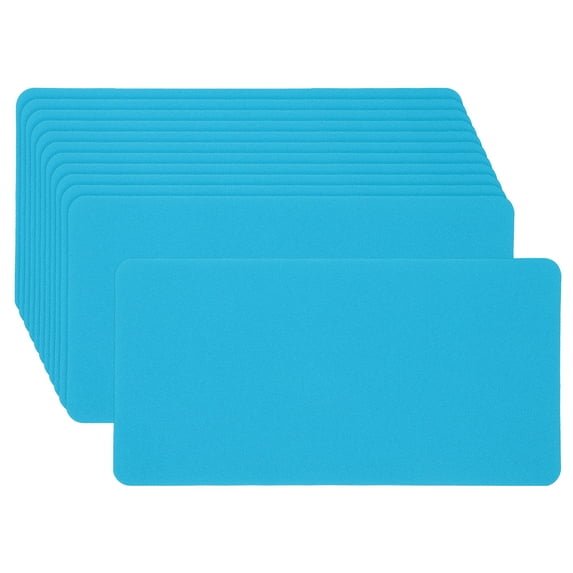 Uxcell Denim Iron on Patches for Clothes 7.9" x 3.9" Denim Patches Iron on Blue