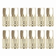 thumbnail image 1 of 12pcs Brass 1/4inch Female Couplers Quick Disconnect Air Hose Fittings for Efficient Air Flows in Workshops Construction, 1 of 8