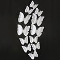 thumbnail image 1 of 12pcs/Butterfly Wall Decoration Removable 3D Butterfly Wall Decals for DIY Wedding Birthday Home Decor Party Photo Prop, 1 of 4