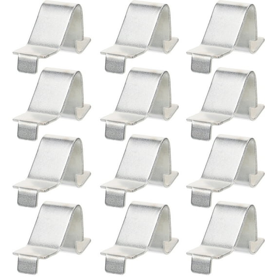 12pcs Cabinet Shelf Clips Metal File Cabinet Shelf Clips Heavy Duty Shelving Supports