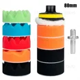 thumbnail image 1 of 12pcs Car Polishing Pad Sponge Kit Polish Waxing Buffing Sandpaper for Headlight Repair Car Paint Refurbish Wheel Polishing, 1 of 10