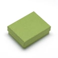 thumbnail image 1 of 12pcs Cardboard Jewelry set box for Ring Necklace Rectangle Olive Drab 9x7x3cm Brown, 1 of 2