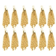 SHARPLACE 12pcs Chain Tassel Charms Pendants with Jewelry Crafts - en