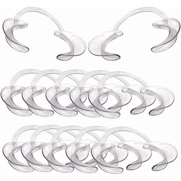 12pcs Children Kid Dental Oral Cheek Retractor Lip Opener for Oral Check or Speaking Out Game