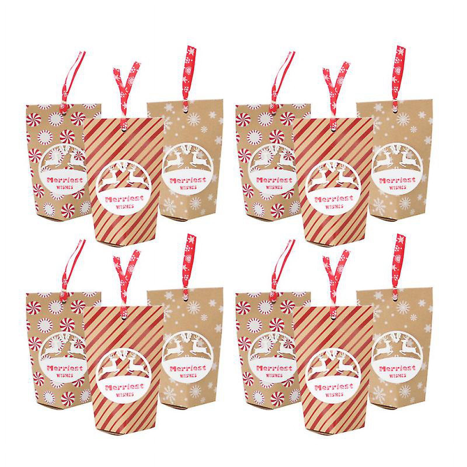 12pcs Christmas Favors Bags