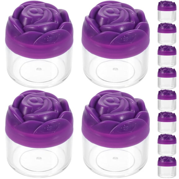 FUEENIRVA cream containers Cosmetic Jars Refillable Women Travel 12pcs