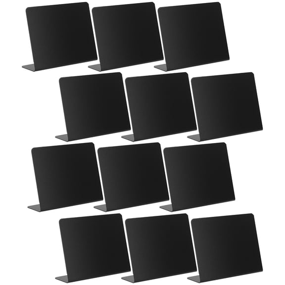 12pcs Decorative Price Boards Writing Billboards Mini Blackboards Display Price Boards Billboards