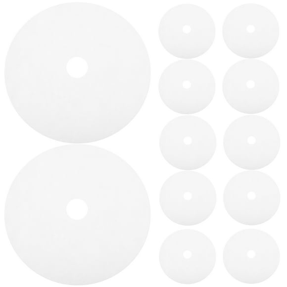 Raindrops 12pcs Dryer Replacement Filters Set Round Exhaust and Air Intake Filters Kit