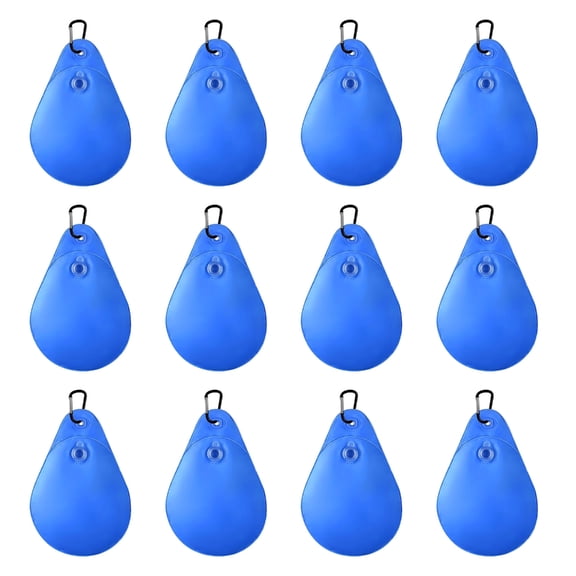 12pcs Durability Swimming Pool Cover Anchors Leakproof Water Ballasts for Winter
