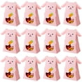 thumbnail image 1 of 12pcs Easter Bunny Paper Bags Rabbit Shape Candy Box Easter Party Favor Cute Bunny Paper Packaging Box Easter Party Decor Supplies, 1 of 7